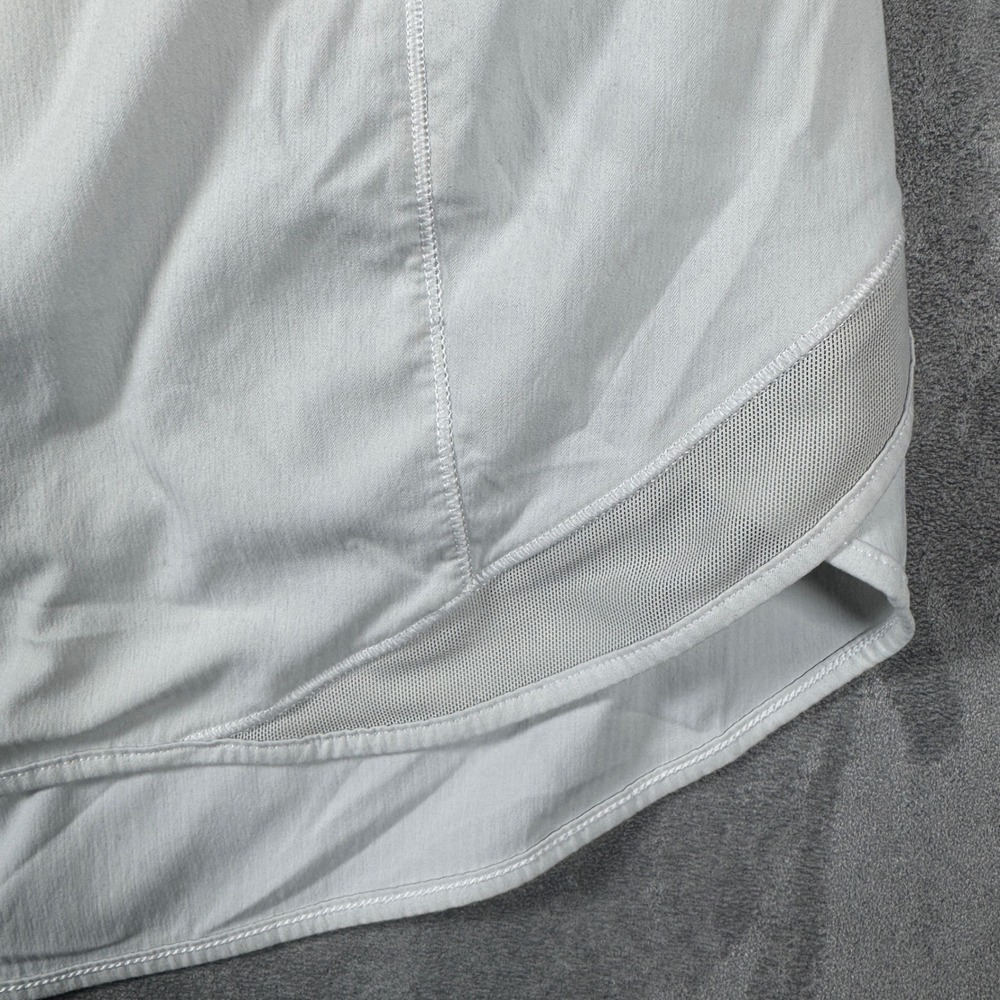 Lululemon Hotty Hot High-Rise Skirt White Gray Size 12 Tennis Running Skort - Picture 5 of 10